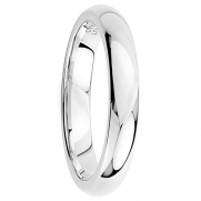 6MM Tungsten Carbide Men's Wedding Band Ring in Comfort Fit and Shinny Plain Dome Polished Finish Fit size 8-16 (9)